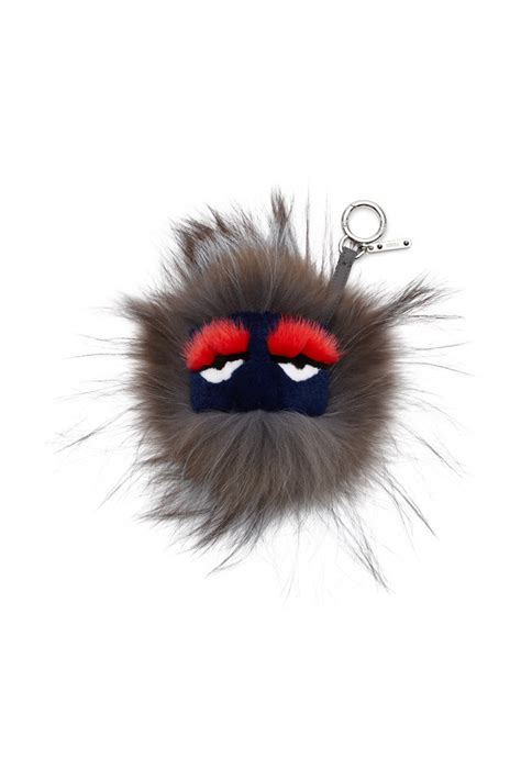 fendi keychain amazon|fendi monster keychain.